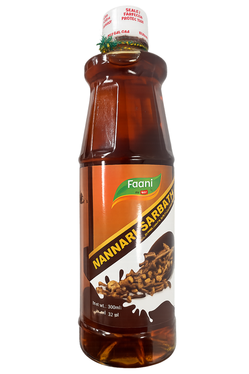 Faani Nannari Sarbath Drink Mix 500ml | Traditional Indian Herbal Syrup