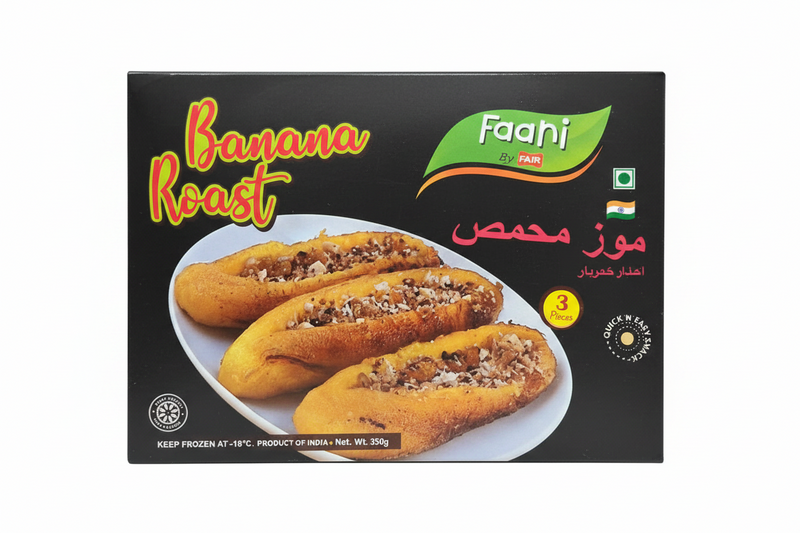 Faani Banana Roast – Frozen Snack (350g)