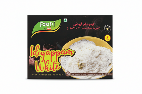Faani Idiyappam White – Frozen Rice Noodles (350g)
