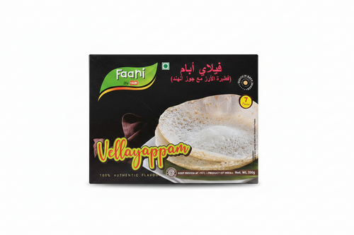 Faani Vellayappam – Frozen Kerala Rice Pancake (350g)
